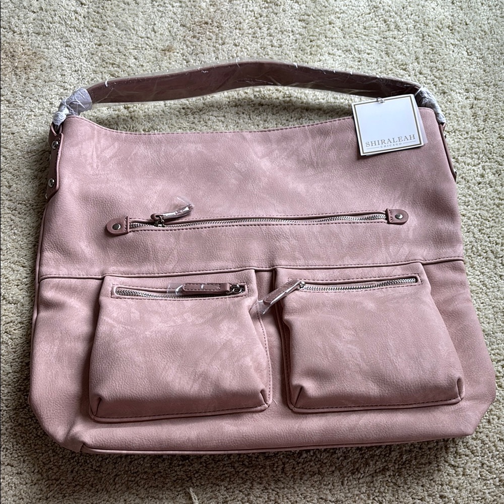 NWT Shiraleah vegan suede bag!